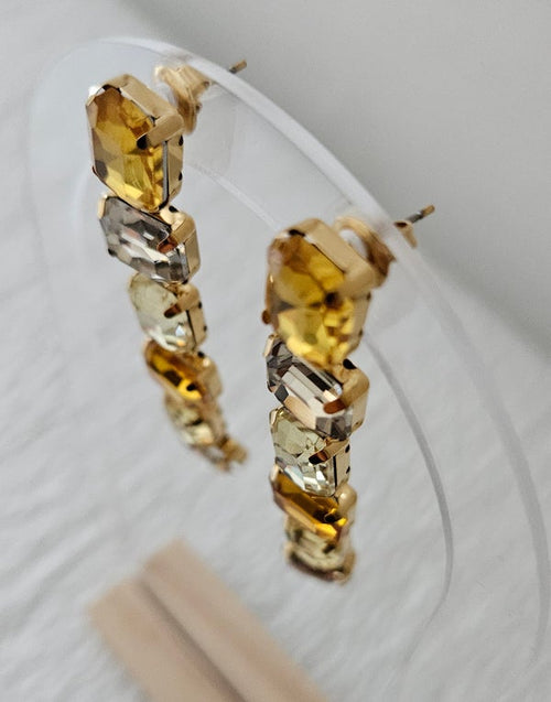 Boucles d'oreilles Éclat Doré